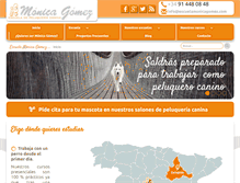 Tablet Screenshot of escuelamonicagomez.com